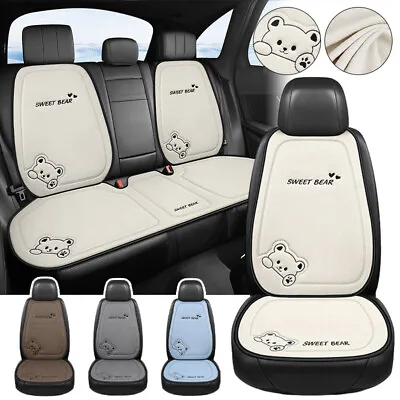Car Seat Covers Front Rear Seat Cushion Mat Pads For Car SUV Dustproof Protector • $19.88