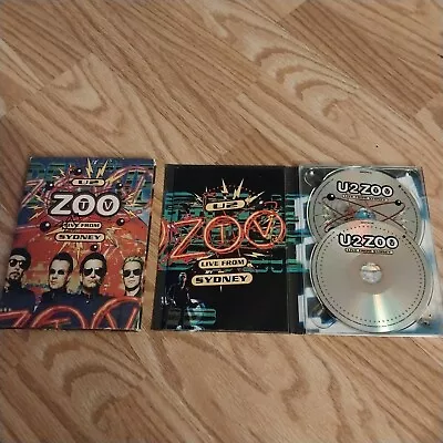 U2 - Zoo TV Live From Sydney (DVD 2006 2-Disc Set) Great Cond! TESTED/WORKING! • $12.99