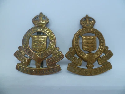 £2.50 • Buy 2 Royal Army Ordnance Corps Cap Badges RAOC British Military