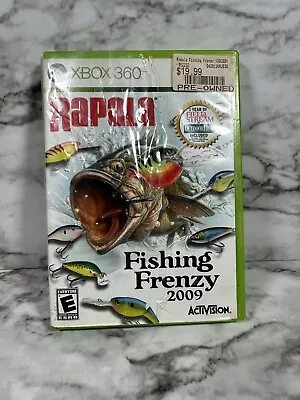 Rapala Fishing Frenzy 2009 Xbox 360 Game - Free Shipping!!! • $8