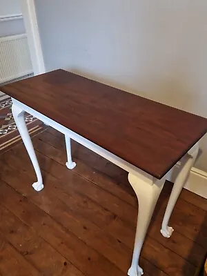 Antique Mahogany Hall Table • £25