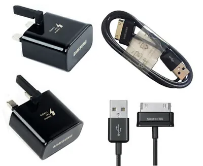 £9.75 • Buy Samsung Galaxy Tab 2 10.1 / 8.9 / 7.0 Plus Mains 2a Wall Charger + Usb 2.0 Cable