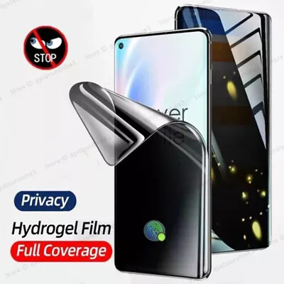 $1.53 • Buy Film Screen Protector Anti Spy Privacy Soft For Samsung S22 Plus Ultra S21 S20