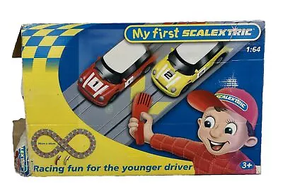 My First Scalextric Boxed Mini Cooper Racing Track Cars Toy Childrens Game  3+ • £29.99