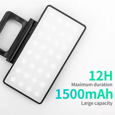 Portable LED Video Light Mobile Phone Fill Light 2600-6000K For Selfie Live Vlog • $22.79