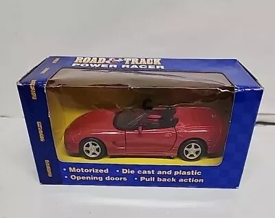 Maisto Road & Track C-5 Red Corvette Power Racer 1/32 Diecast Original Box  • $12.99