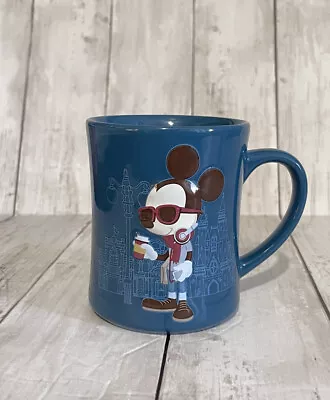 Disney Parks Mickeys Really Swell Coffee Mug NEW Hipster Mickey • $23.95