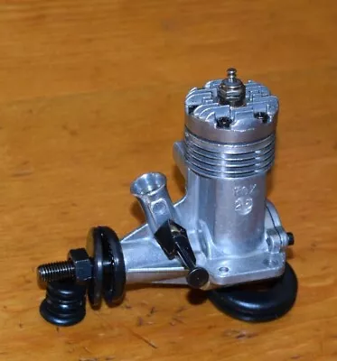 1957 Fox 25 Stunt Control Line Model Airplane Engine Vintage .25 Glow Motor CL • $36