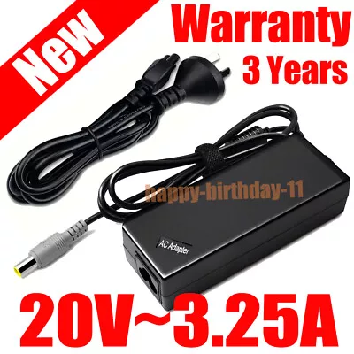 20V 65W Laptop AC Adapter Charger For Lenovo ThinkPad X100e X200 X201 Notebook • $19.95