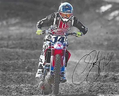 Cole Seely Supercross Motocross Freestyle Motocross Signed Autograph 8X10 Photo_ • $64.99