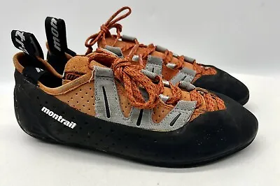 Montrail Gryptonite Size 38 Orange & Gray  Rock Climbing Shoes *Ships Fast • $25.60