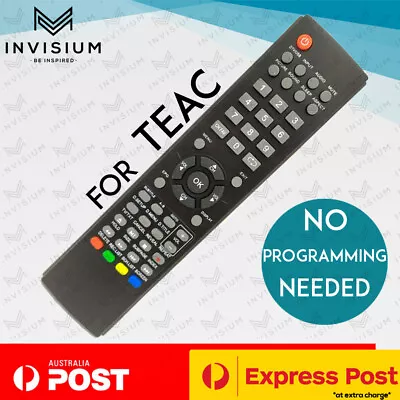 FOR TEAC 0118020315 TV Remote Control LCDV2656HDR LCDV3256HDR LCDV2681FHD LCD AU • $16.99