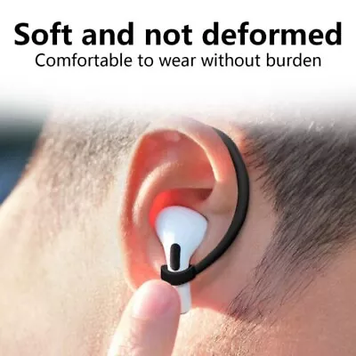 Silicone Universal Anti-lost Ear Hook Holder For AirPods 1 2 Pro Wireless • $5.45