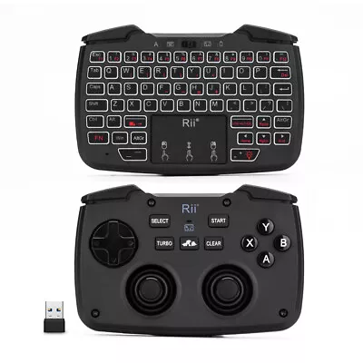 Rii RK707 2.4GHz   Controller Keyboard  Combo With I8T5 • $57.83