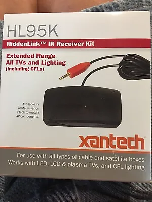 $24.49 • Buy Xantech Hl95k Hidden Link Ir Receiver Kit Extended Range All Tvs & Lighting New