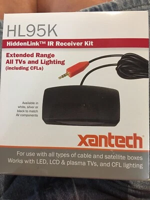 Xantech Hl95k Hidden Link Ir Receiver Kit Extended Range All Tvs & Lighting New • $24.49