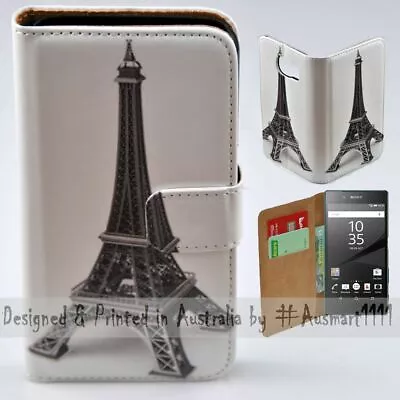 $13.98 • Buy For Sony Xperia Series - Eiffel Tower Theme Print Mobile Phone Case Cover