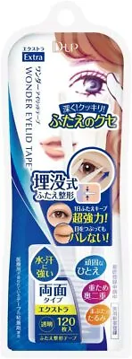 D-up WONDER EYELID TAPE EXTRA 120 Sheets Double Eyelid Made In Japan Free Ship • $20.66