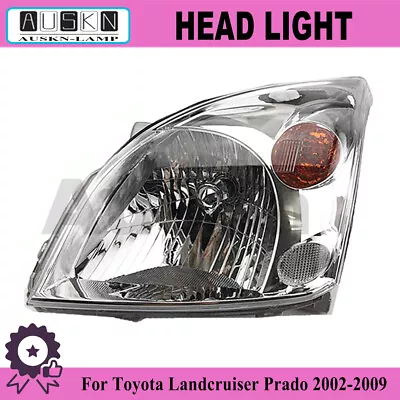 For Toyota Landcruiser Prado 120 Series 2002 - 2009  LH Left Head Lights Lamps • $130