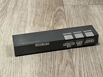 Sony Stereo HiFi Video RCA Video/Audio AV Selector Switch Box SB-V3 • $18.99