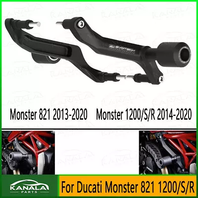 Engine Fairing Guard Crash Pad Protector For Ducati Monster 821 1200/S/R NEW • $144.14