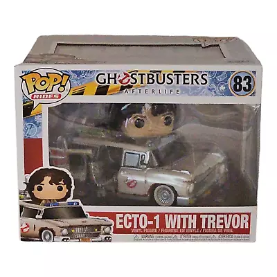 Funko Pop! Rides Ghostbusters Afterlife Ecto-1 With Winston Trevor #83 • £19.29