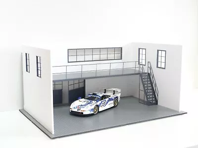 1/18 Two-floor Car Model Garage Scale 1:18 BIG Diorama Model Kit PVC Unpainted • $128.95