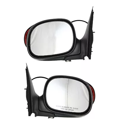 Set Of 2 Mirrors Driver & Passenger Side For F150 97-03 SuperCab Power Paintable • $157.77