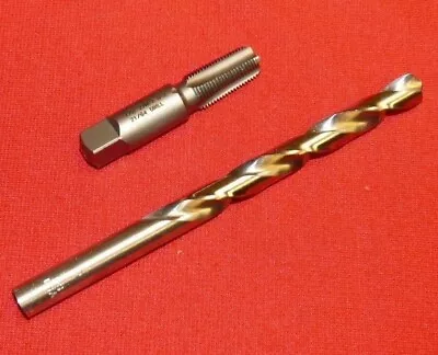 1/8 -27 NPT Taper Pipe Tap W/ LTR R Drill Bit Irwin 1902 ZR USA Cleaning Cutting • $14.99