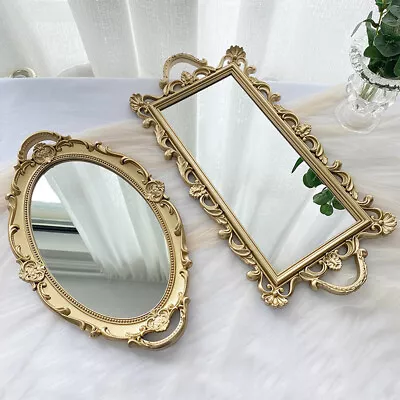 £7.94 • Buy Luxury Decor Mirrored Tray Tealight Candle Holder Plate Vanity Perfume Display