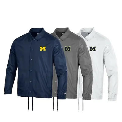 Michigan Wolverines NCAA Men's Champion Classic Coaches Jacket Collection • $44.99