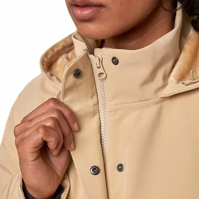 NWT Mondetta Women's Softshell Hooded Jacket Oat Milk Size M • $39.95