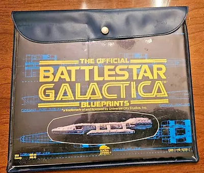 THE OFFICIAL BATTLESTAR GALACTICA Blueprints 1978 • $20