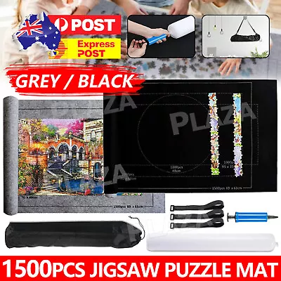 1500PCS Puzzle Roll Mat Jigsaw Puzzle Storage Saver Pad Toys With Inflator AU • $12.95