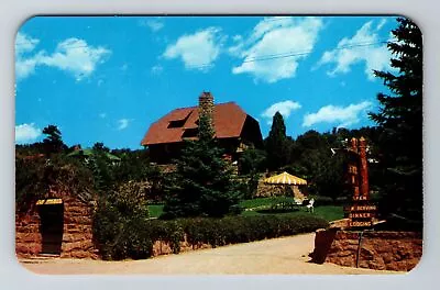 Manitou Springs CO-Colorado Craftwood Inn Scenic Vintage Postcard • $7.99