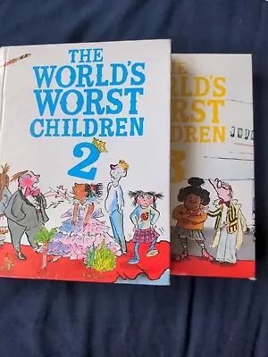 The Worlds Worst Children 2 & 3 By David Walliams Hardback • £0.99