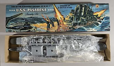 Vintage 1959 Renwal Uss Pasadena Light Cruiser Model S612:129 Complete Unbuilt 1 • $75