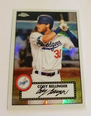 Topps 2021 Series 1 - Cody Bellinger - L.A. Dodgers - Chrome 1952 Redux Card  • £6.99