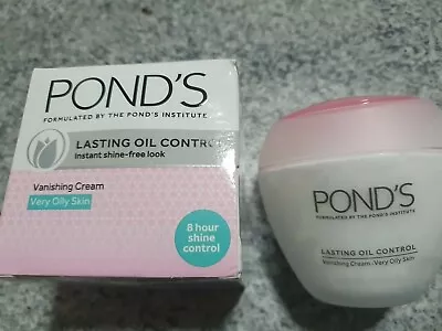 1 X PONDS VERY OILY SKIN VANISHING CREAM LASTING OIL CONTROL 100ML  • £19.99