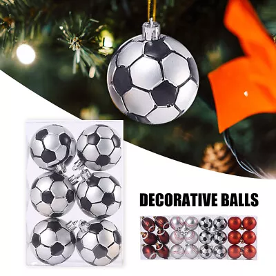 6PCS Christmas Tree Xmas Balls Decorations Baubles Party Wedding Xmas Adornment • $13.54