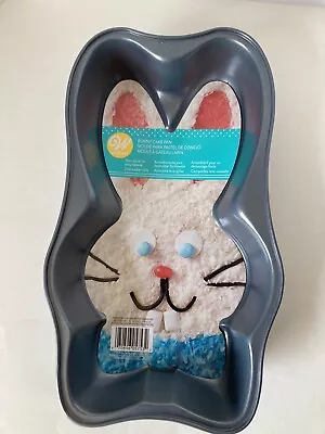NEW Wilton Easter Bunny Rabbit Face Cake Pan ~ Non-Stick Metal • $14