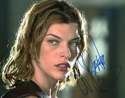 Milla Jovovich Autographed Signed A4 Pp Poster Photo Print 20 • £6.89