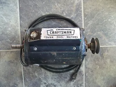 Vintage Craftsman  Table Saw - Motor 1 HP 115/230 V 3450 RPM • $125