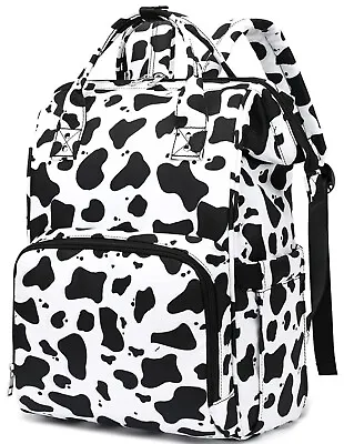 £24.90 • Buy Cow Print Laptop Bag Rucksack Womens Girls
