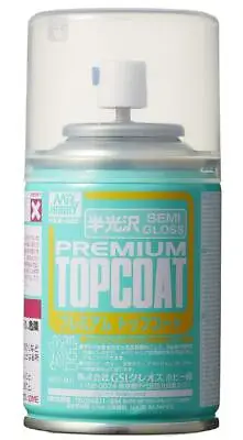 Mr. Hobby Mr. Premium Top Coat Semi-Gloss Spray 88ml B602 B-602 Model Kit • $16.99