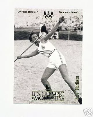 1996 Ud Olympic Champions Babe Didrikson Card #29 Wnba • $3