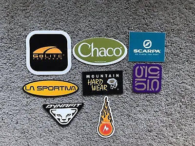 8 Stickers/Decals # 8C Golite Marmot Scarpa Mountain Hardwear Chaco 5-10 Outdoor • $18.99