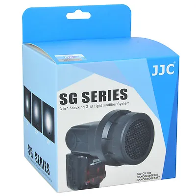 JJC Light Modifier System SG-N 3 In 1 Stacking Grid ForNikon SB-900 SB910 Flash • $46.75