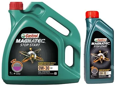£31.81 • Buy Castrol Magnatec Stop-Start 0w30 C2 Fully Synthetic Engine Oil