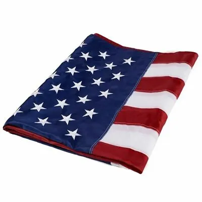 Ruffin Rough Tex 2x3 3x5 4x6 5x8 American Flag Embroidered USA Banner Flag Nylon • $6.96